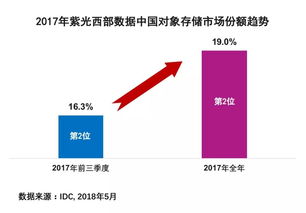 紫光西部數(shù)據(jù)2017年Q4在對象存儲(chǔ)市場占有率突破19%，信息技術(shù)咨詢服務(wù)成關(guān)鍵驅(qū)動(dòng)力